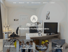 Tablet Screenshot of frcertified.com
